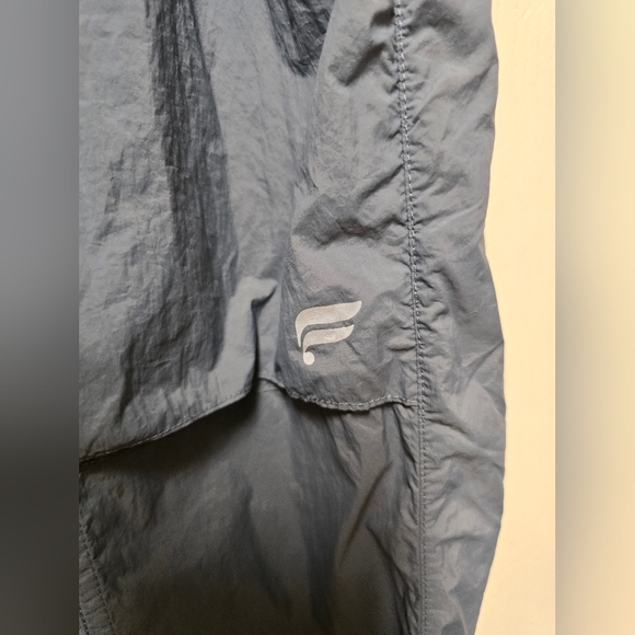 Fabletics  Sheer Ripstop Parachute Pant Grey Sz Small/Med - Picture 5 of 10